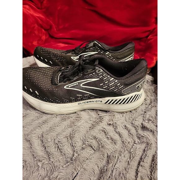 Brooks Glycerin GTS 20 Mens Black Running Shoes Size 10 main image 8